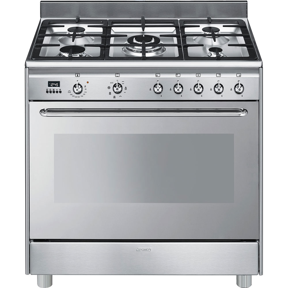 Smeg SCD90MFX91 Gas Standherd 90 cm Concert Design