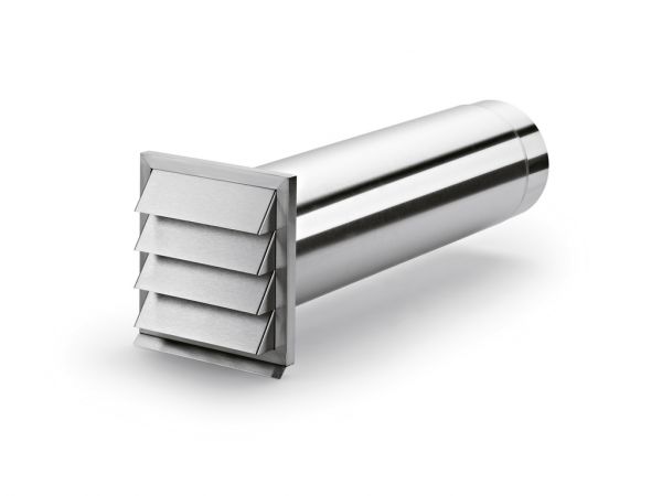 E-Klima-E 150 Mauerkasten, Edelstahl 4022044