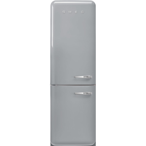 FAB32LSV6 Retro Kühlschrank mit 0°C Zone & NoFrost Eisfach - Linksanschlag - Polarsilber