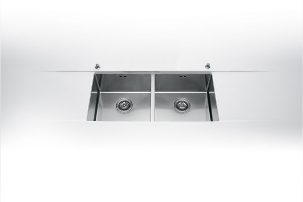 LSR 83/2V BASE 90 Unterbauspüle 43×83,5 cm
